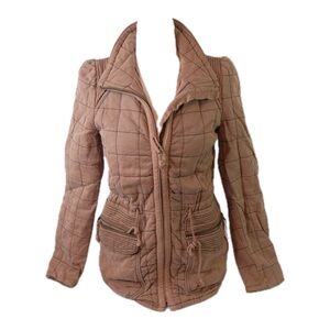 Wilfred Quilted Tan Jacket